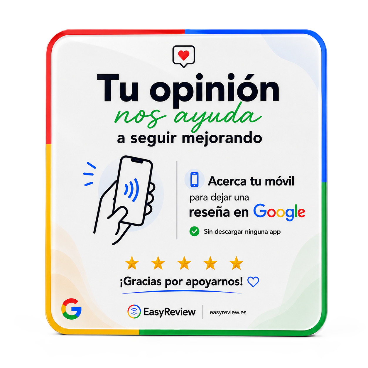 EasyReview para Google Reviews